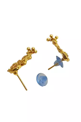 Gold plated filigree necklace set