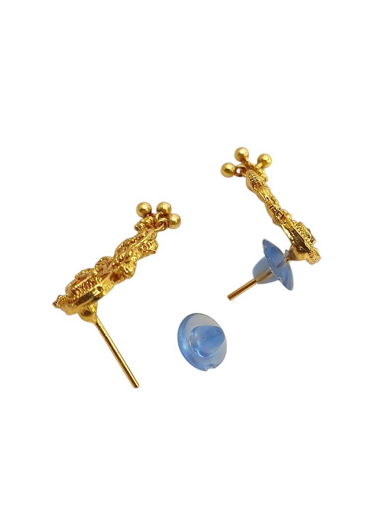 Gold plated filigree necklace set