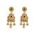 Gold plated heritage jaipuri choker set