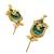 Gold plated bird motif heritage choker set