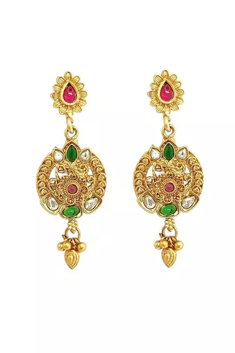 Ornate elephant heritage bridal choker set