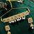 Gold plated kundan rajasthani choker necklace set