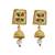 Gold plated kundan rajasthani choker necklace set