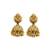 Gold plated temple long necklace set