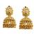 Gold plated temple style long necklace set
