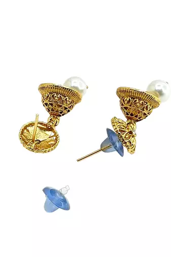 Gold plated cz classic choker set