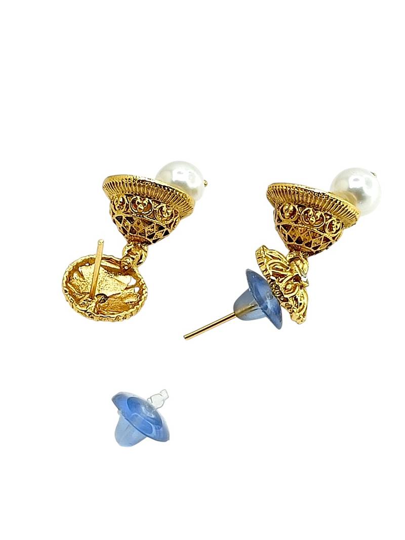 Gold plated cz classic choker set