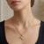 Gold plated cz ballerina pendant with chain