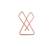 Set of 4 rose gold plated x shape safety saree brooch pin