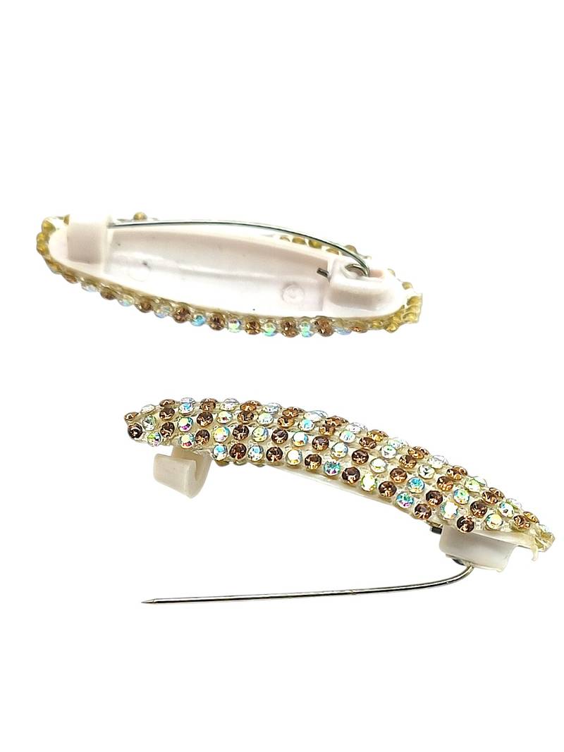 Set of 6 embellished safety saree pin