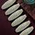 Set of 6 silver cz embellished safety saree pin