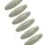 Set of 6 silver cz embellished safety saree pin