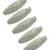 Set of 5 silver cz embellished safety saree pin