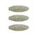 Set of 6 silver cz embellished safety saree pin