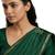 Set of 3 multi toned cz x shape safety saree brooch pin