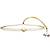 Gold plated chandrakor layred necklace and chain