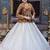Gold zari & sequins embroidered work georgette Skirt suit set