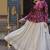 Magenta zari & sequins embroidered work georgette Skirt suit set