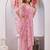 Onion siroski work rangoli straight cut dress material unstitched