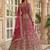 RANI PINK COLOUR Sequins & Cording Embroidered Butterfly Net Lehenga Choli Set
