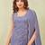 Grey siroski work crunchy straight cut dress material unstitched