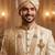   groom sherwani necklace moti mala layered for wedding | groom mala with brooch set