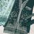 Dark sea green embroidered cotton salwar suit