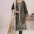 Mehendi embroidered cotton salwar suit