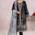 Black embroidered cotton salwar suit