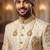   groom sherwani necklace moti mala layered for wedding | groom mala with brooch set