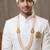   groom sherwani necklace moti mala layered for wedding | groom mala with brooch set