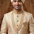   groom sherwani necklace moti mala layered for wedding | groom mala with brooch set