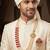   groom sherwani necklace moti mala layered for wedding | groom mala with brooch set