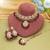 Maroon color kundan necklace set