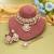 White color kundan necklace set