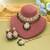 Green color kundan necklace set