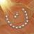 White color kundan necklace set