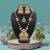 Maroon color long kundan necklace set