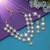 White color kundan necklace set