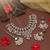 White color kundan necklace set