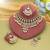White color kundan necklace set