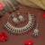 Light purple color kundan necklace set