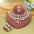 White color kundan necklace set