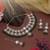 Green color kundan necklace set