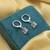Silver color antique earrings