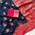 Neavy Blue-Red Color Georgette Saree With Blouse