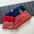 Neavy Blue-Red Color Georgette Saree With Blouse