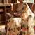Off White Color floral prints And Hand Khatli Work Silk Blend Saree 
