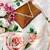Off White Color floral prints And Hand Khatli Work Silk Blend Saree 