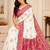 White Color Georgette Saree With Blouse